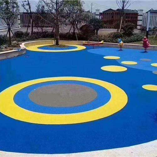 杭州幼兒園塑膠跑道地面