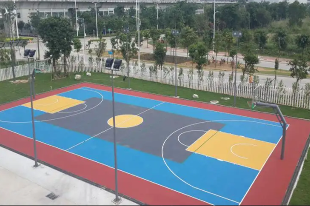 杭州硅PU籃球場施工與維護全指南