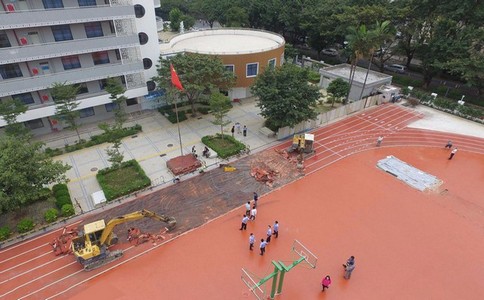 杭州塑膠跑道基層檢查驗收